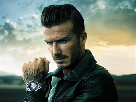 David Beckham travels with Breitling 